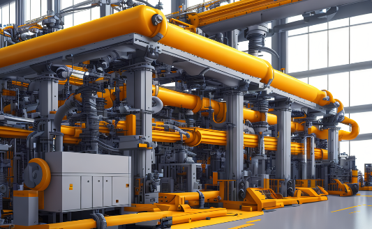 車間流水線三維動(dòng)畫(huà)制作 工廠車間流水線實(shí)拍動(dòng)畫(huà)視頻